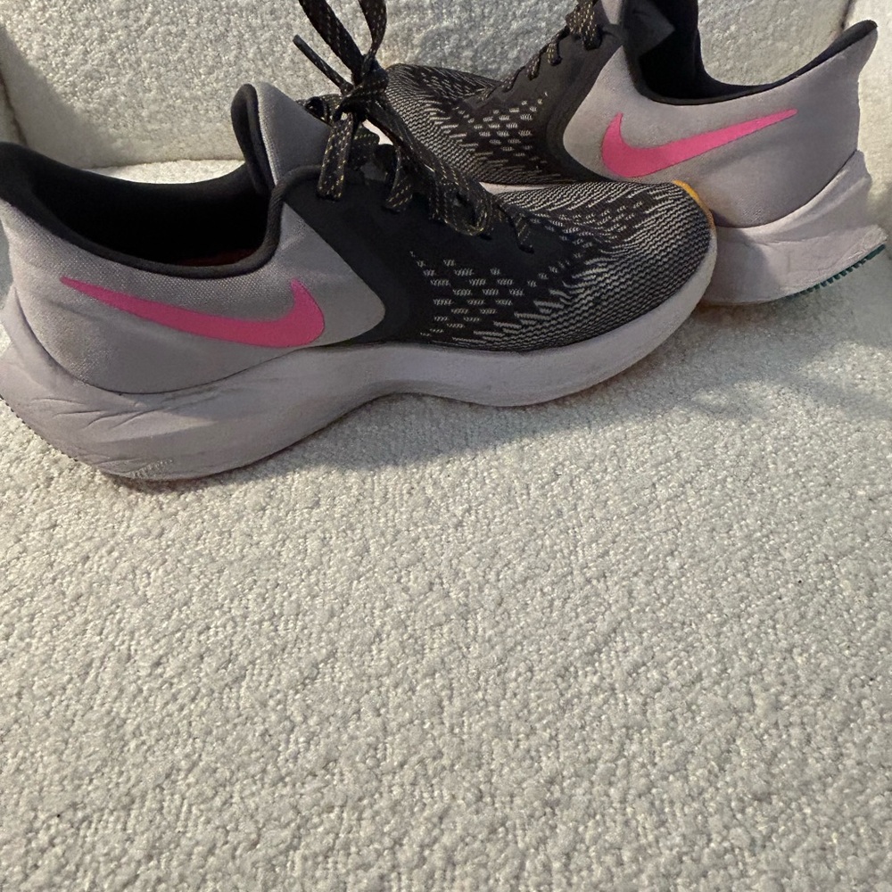 Nike Women's Athletic Shoes - Black, Pink, and Yellow - Picture 5 of 5